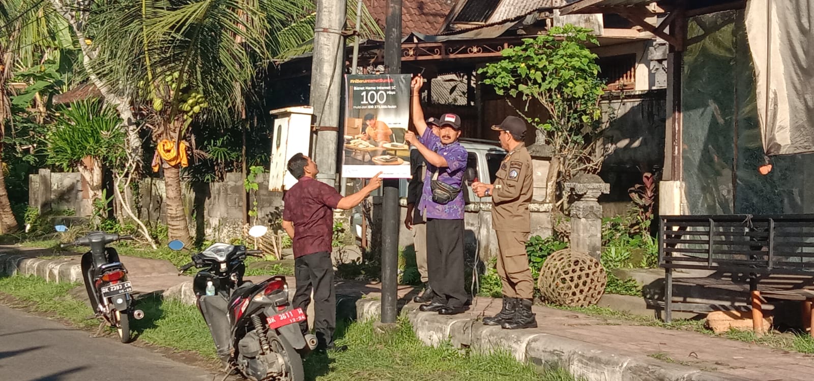 Penertiban Binder Di Wilayah Kecamatan Dawan