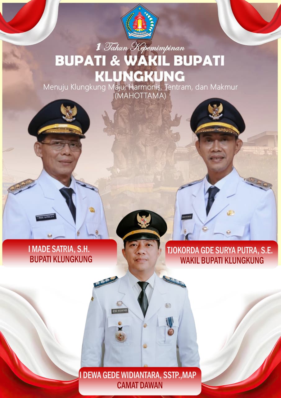 Satu Tahun Bakti Satria-Tjok Surya: Membangun Klungkung dengan Aksi Nyata dan Berkeadilan