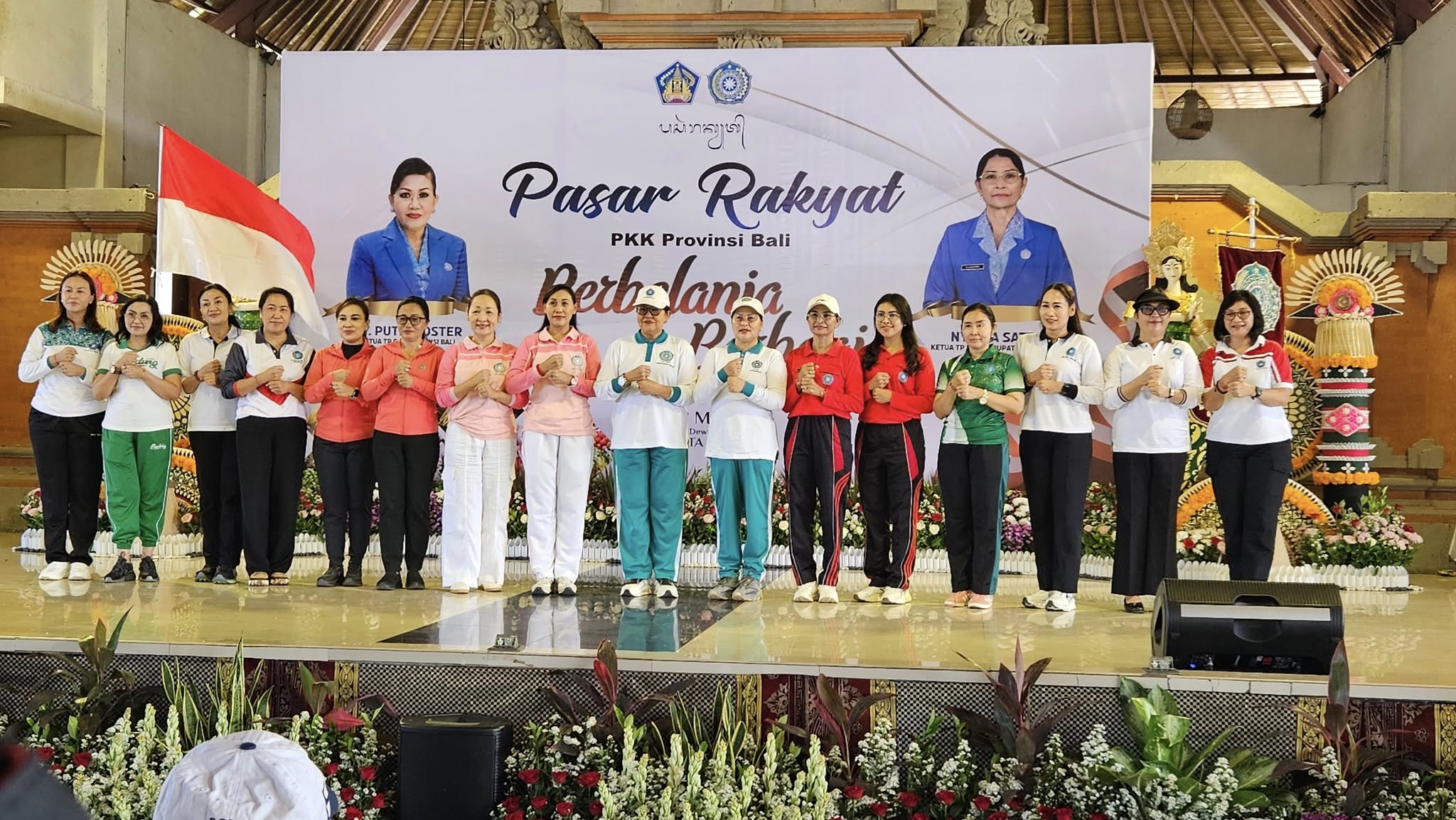 Sukseskan Pasar Rakyat TP PKK Provinsi Bali, Kabupaten Klungkung Dorong Geliat UMKM dan Kepedulian Sosial